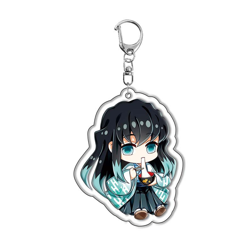 Anime Merchandise Keychain - 새로운 데몬 슬레이어 카마도 탄지로 &