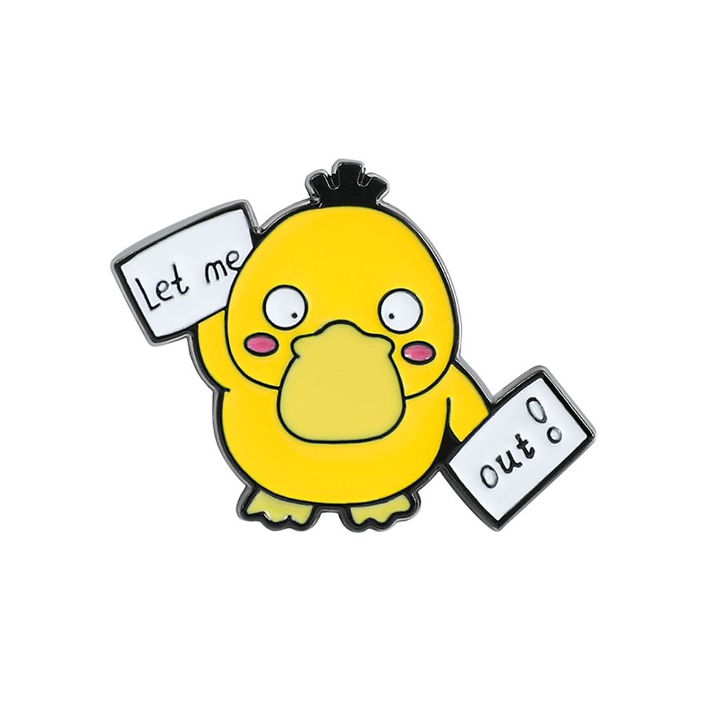 Enamel Pin Set - 1개 ​ 애니메이션 오리 새끼 브로치