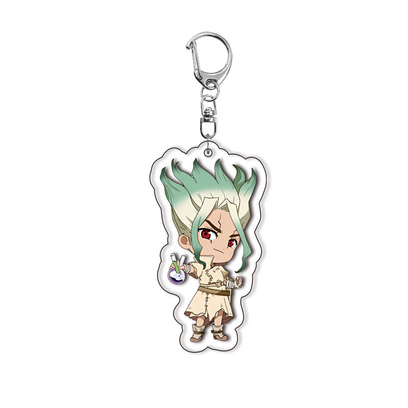 닥터 스톤 센쿠 이시가미 코하쿠 양면 아크릴 키체인 애 - Anime Merchandise Keychain 리뷰 및 가격