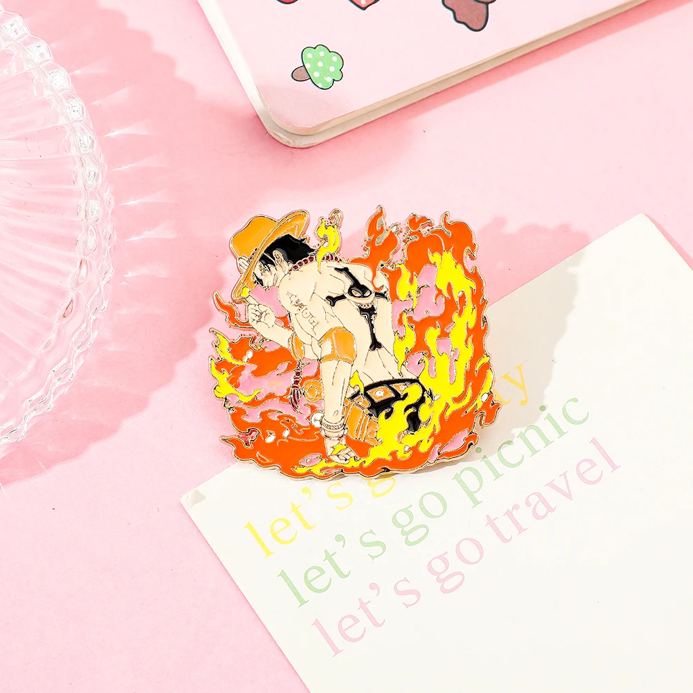 1개 클래식 애니메이션 브로치 개성 넘치는 에이스 캐릭 - Enamel Pin Set 리뷰 및 가격
