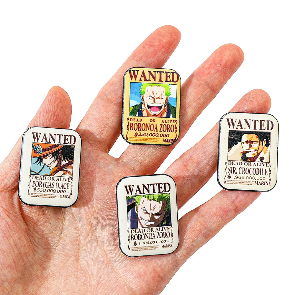 4개입 원피스 만화 애니메이션 브로치 에이스 조로 독창 - Enamel Pin Set 리뷰 및 가격