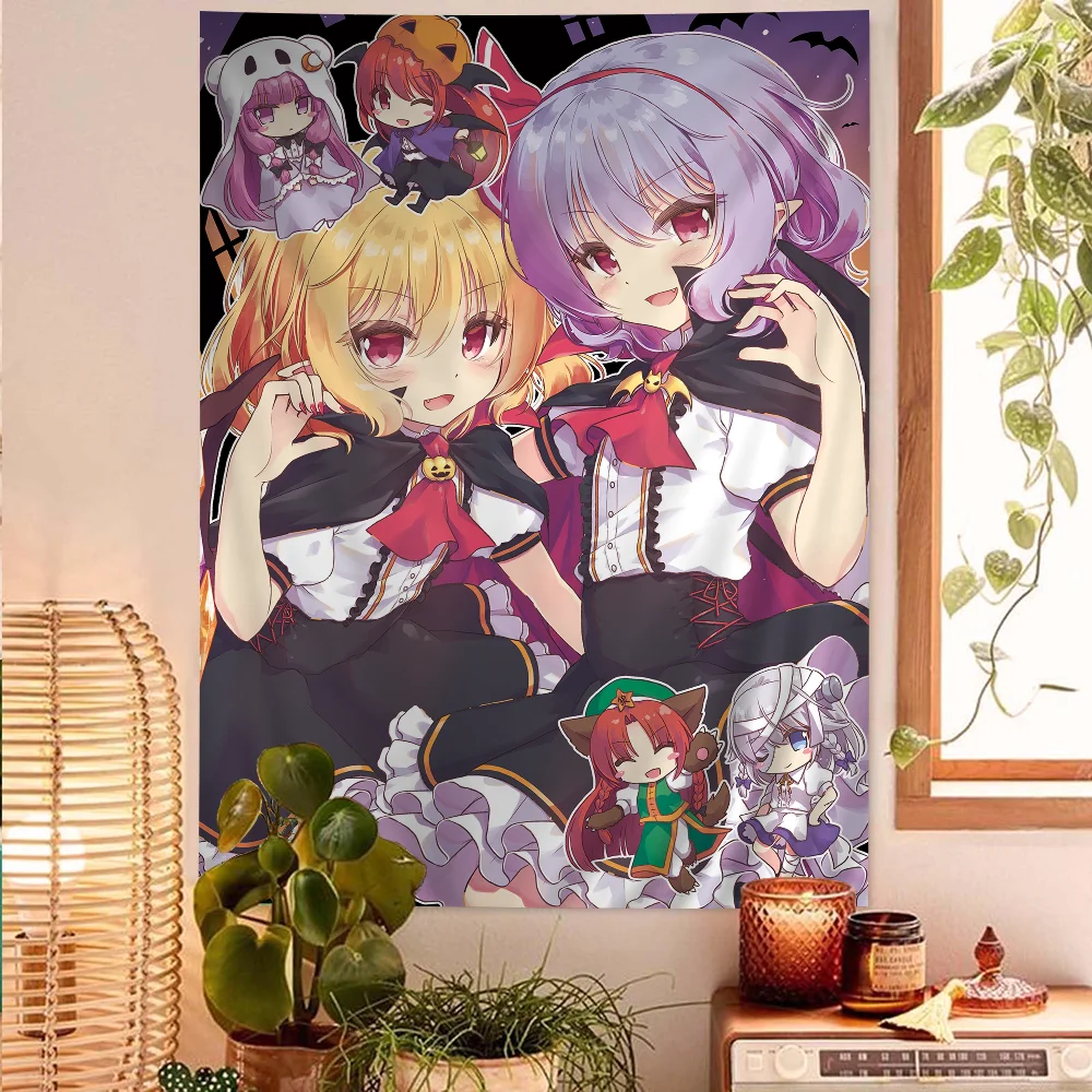 Touhou 프로젝트 Flandre 스칼렛 태피스트리  - Wall Scroll Tapestry 리뷰 및 가격