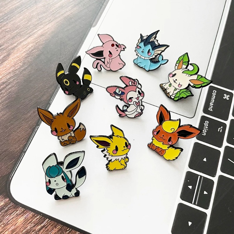 핫 9종 애니메이션 엘프 브로치 세트 이브이 에나멜 핀 - Enamel Pin Set 리뷰 및 가격
