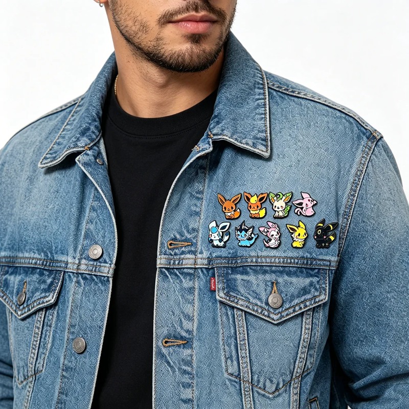 핫 9종 애니메이션 엘프 브로치 세트 이브이 에나멜 핀 - Enamel Pin Set 리뷰 및 가격