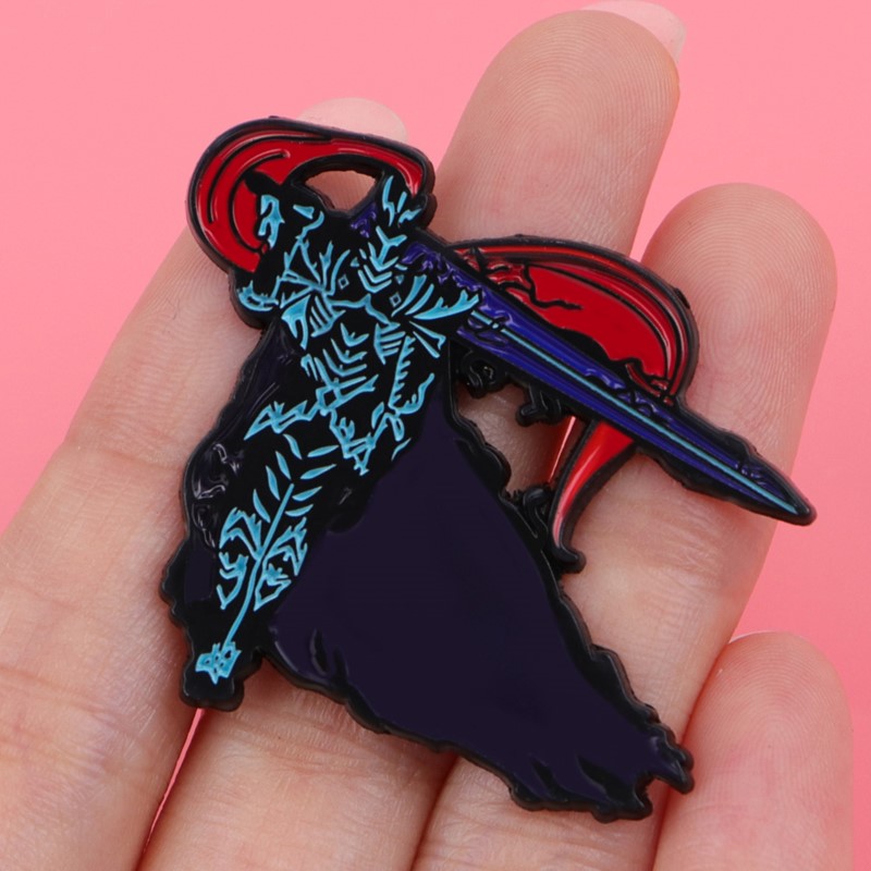 다크 톤 섀도우 몬스터 소드 Q 만화 소년 에나멜 핀  - Enamel Pin Set 리뷰 및 가격
