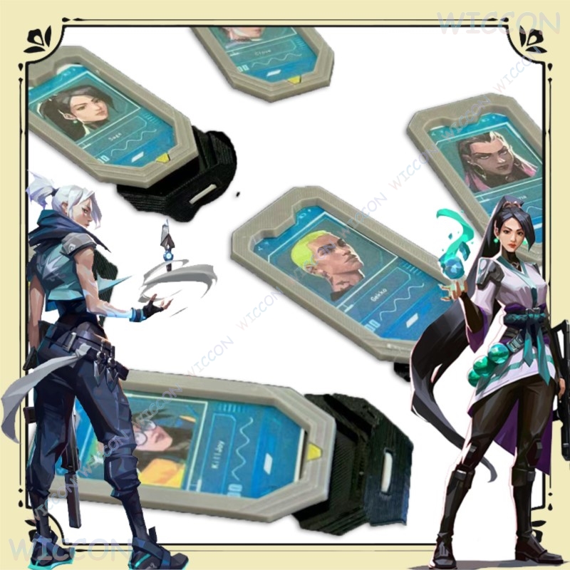 Valorant Agent jett raze 네온 re - Anime Merchandise Names 리뷰 및 가격