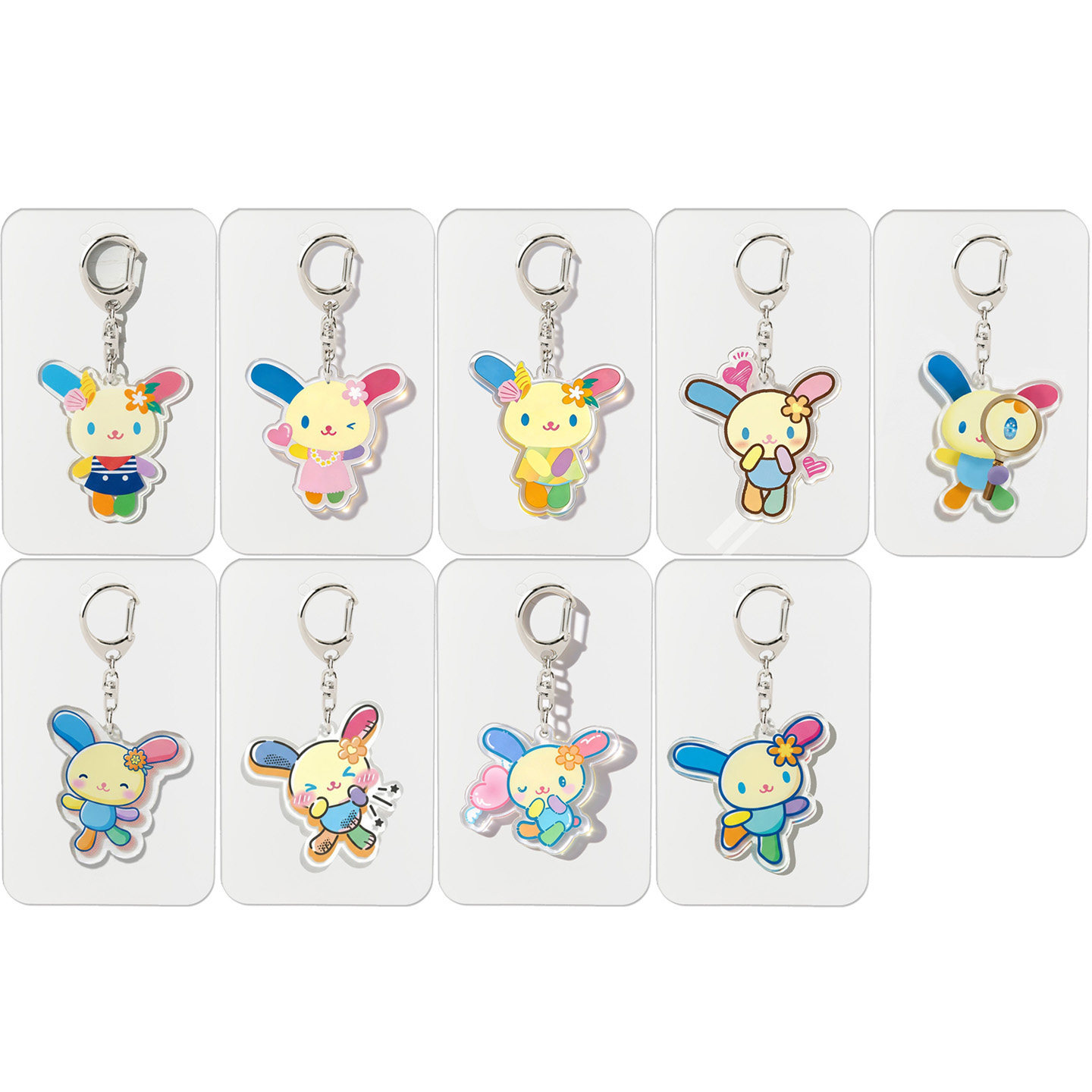 귀여운 시나모롤 꽃 아크릴 키체인 가방 참 장식품 카와 - Anime Merchandise Keychain 리뷰 및 가격