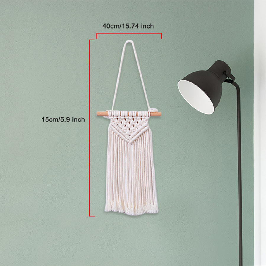 수제 뜨게 미니 태피스트리 마크라메 키트, 초보자용 튜 - Wall Scroll Tapestry 리뷰 및 가격