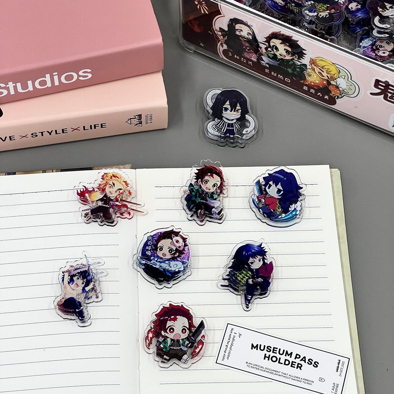 데몬 슬레이어 PP 폴더 한 박스, 애니메이션 상품 문 - Anime Merchandise Demon Slayer 리뷰 및 가격