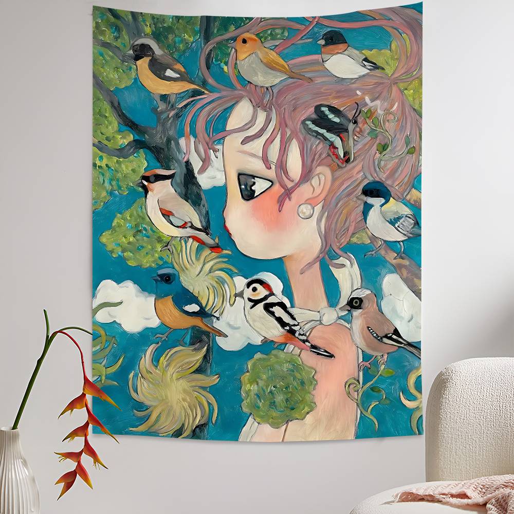 아야 타카노 만화 다채로운 태피스트리 벽걸이 보헤미안  - Wall Scroll Tapestry 리뷰 및 가격